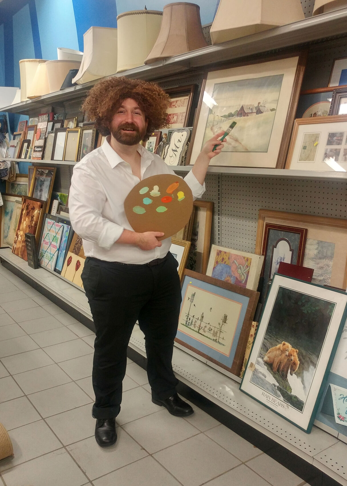 Goodwill Halloween Costume - Bob Ross (2).jpg